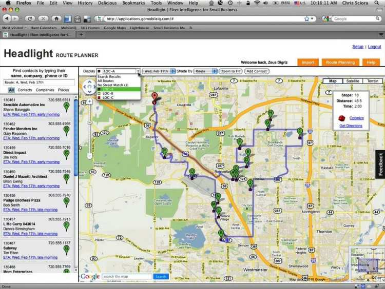 Plan routes and get driving directions in seconds
