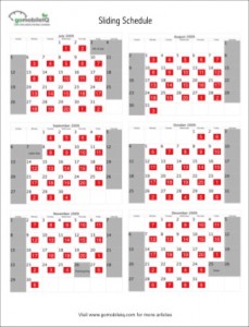Click for full size Schedule Sliding